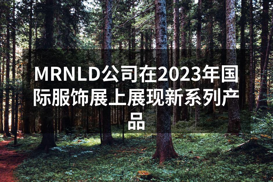 MRNLD展台吸引众多观众